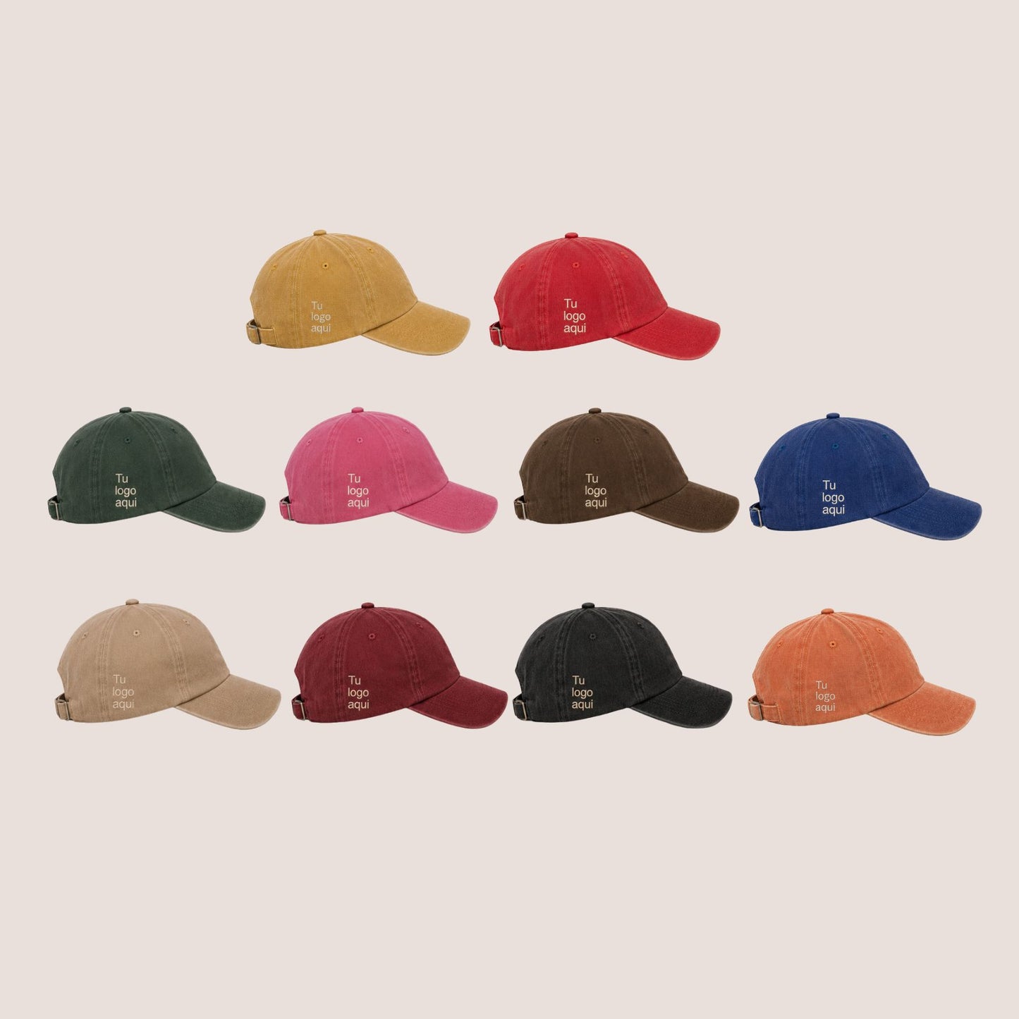 Gorras Personalizadas | Pedido de 30 piezas ($227 c/u)