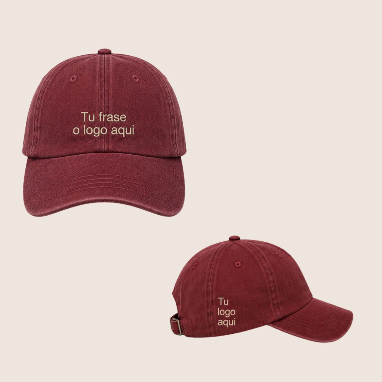 Gorras Personalizadas | Pedido de 30 piezas ($227 c/u)