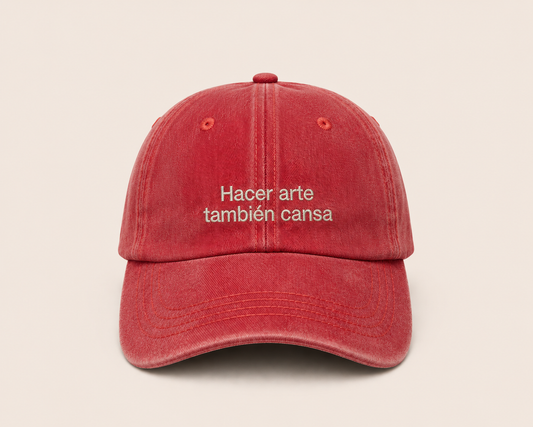 Hacer arte también cansa