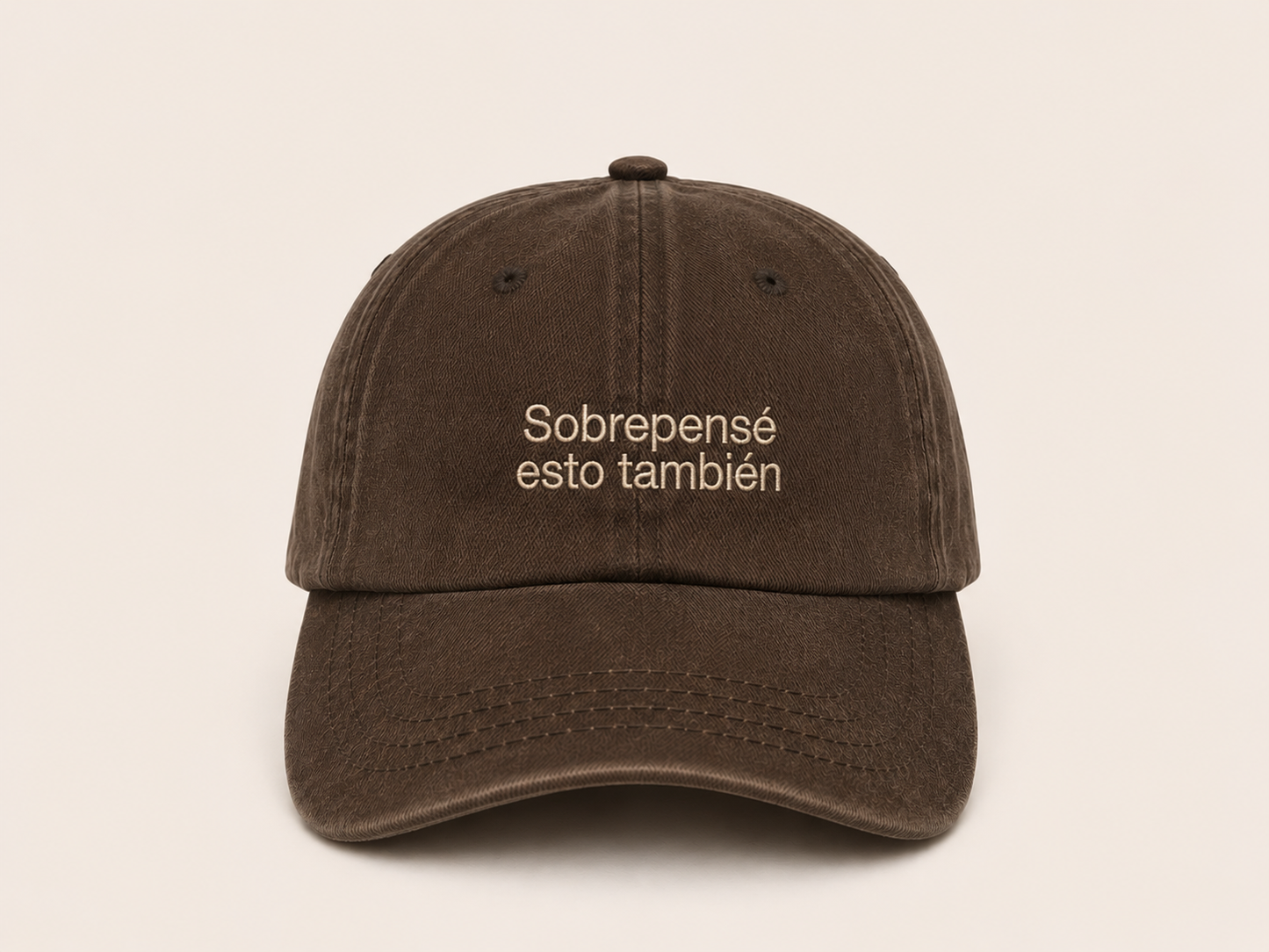 Sobrepensé esto también