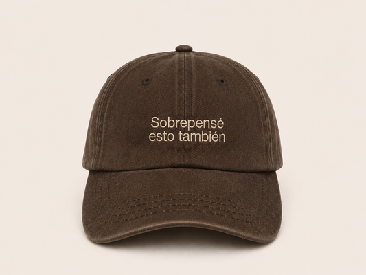 Sobrepensé esto también